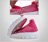 Breathable Handmade Elastic Sneakers