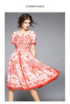 Women Short Sleeve Dress