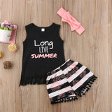 2019 New Baby Girl summer clothes