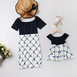 Mama And Daughter Family Dress