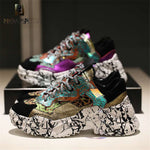 Trendy Chunky Camouflage Sneakers