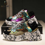 Trendy Chunky Camouflage Sneakers