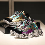 Trendy Chunky Camouflage Sneakers