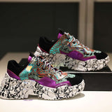 Trendy Chunky Camouflage Sneakers