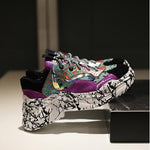 Trendy Chunky Camouflage Sneakers