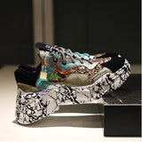 Trendy Chunky Camouflage Sneakers