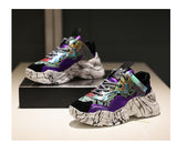 Trendy Chunky Camouflage Sneakers