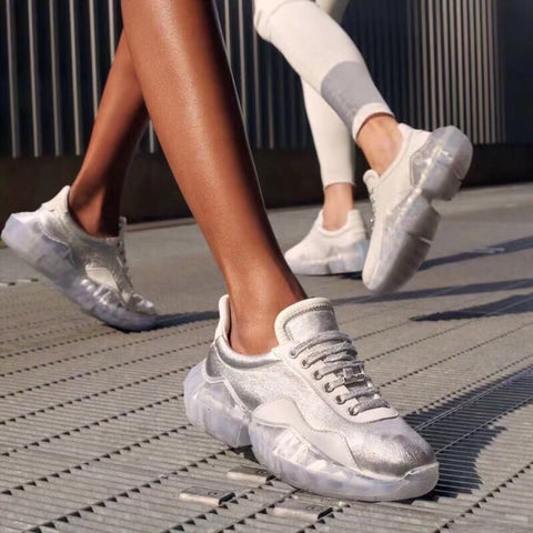 Rhinestone Casual Sneakers