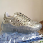 Rhinestone Casual Sneakers