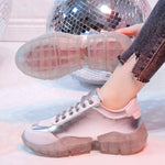 Rhinestone Casual Sneakers