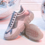 Rhinestone Casual Sneakers