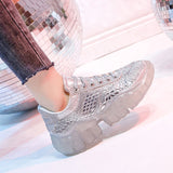 Rhinestone Casual Sneakers