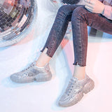 Rhinestone Casual Sneakers