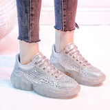 Rhinestone Casual Sneakers