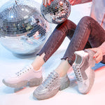 Rhinestone Casual Sneakers