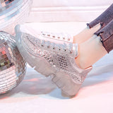 Rhinestone Casual Sneakers
