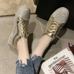 Rhinestone Loafers Casual Sneakers