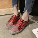 Rhinestone Loafers Casual Sneakers