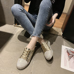 Rhinestone Loafers Casual Sneakers