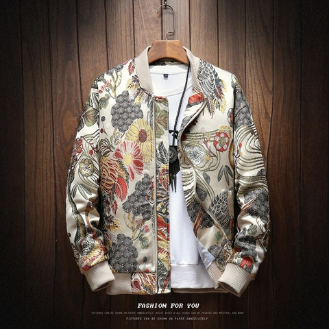 Embroidery Men Jacket