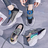 The new casual Fashionable Mixed colors Sneakers