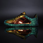 Gold Glitter Shoes