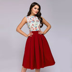 Women Elegant Vintage Dress