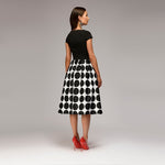 Women Vintage Dot Dress