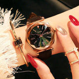 Starry Sky Crystal Women Watch