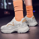 Leather Colorful Women's Sneakers