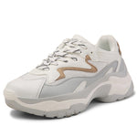 Leather Colorful Women's Sneakers