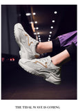 Leather Colorful Women's Sneakers