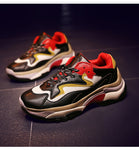 Leather Colorful Women's Sneakers